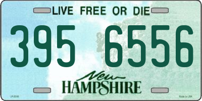 NH license plate 3956556