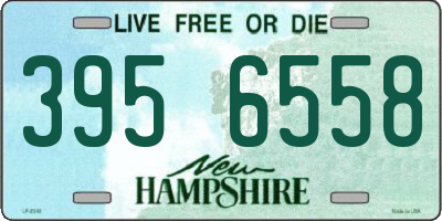 NH license plate 3956558