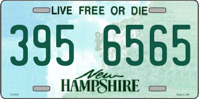 NH license plate 3956565