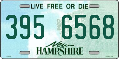 NH license plate 3956568