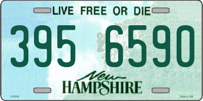 NH license plate 3956590