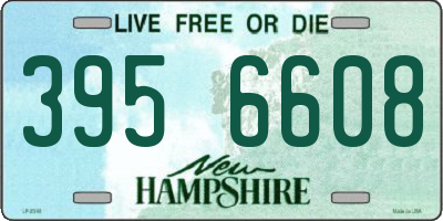 NH license plate 3956608