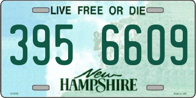 NH license plate 3956609