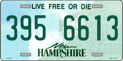 NH license plate 3956613