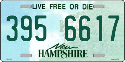 NH license plate 3956617