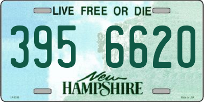 NH license plate 3956620