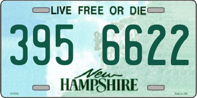 NH license plate 3956622