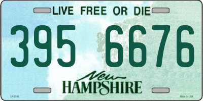 NH license plate 3956676