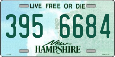 NH license plate 3956684