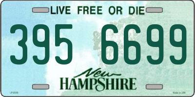 NH license plate 3956699
