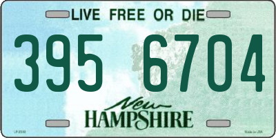 NH license plate 3956704