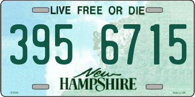 NH license plate 3956715