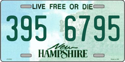 NH license plate 3956795