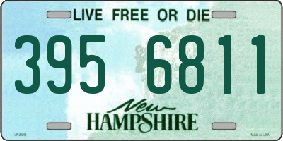 NH license plate 3956811