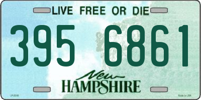 NH license plate 3956861