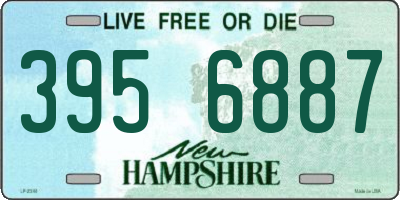 NH license plate 3956887