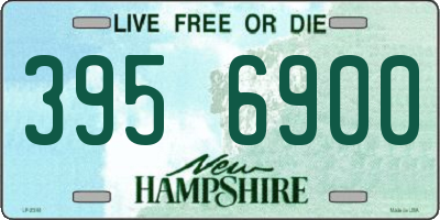 NH license plate 3956900