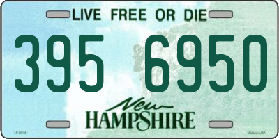 NH license plate 3956950