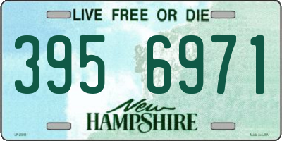 NH license plate 3956971