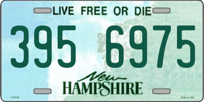 NH license plate 3956975