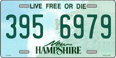 NH license plate 3956979