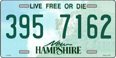 NH license plate 3957162