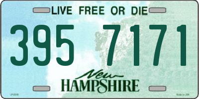 NH license plate 3957171