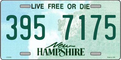 NH license plate 3957175