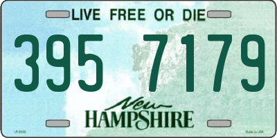 NH license plate 3957179