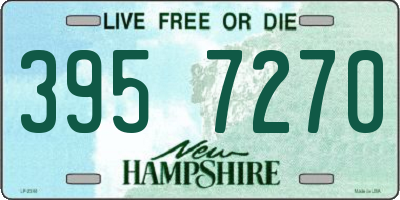 NH license plate 3957270