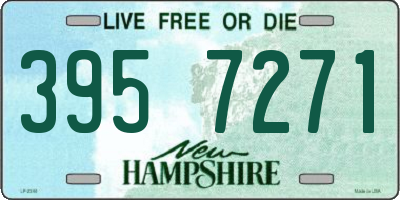 NH license plate 3957271