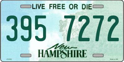 NH license plate 3957272