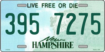 NH license plate 3957275