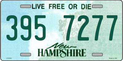 NH license plate 3957277