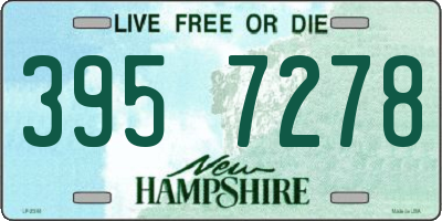 NH license plate 3957278