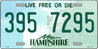 NH license plate 3957295