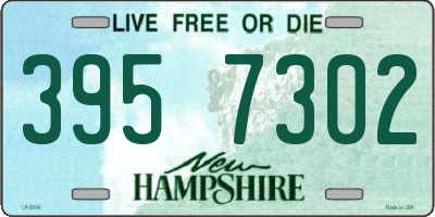 NH license plate 3957302