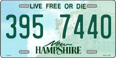 NH license plate 3957440