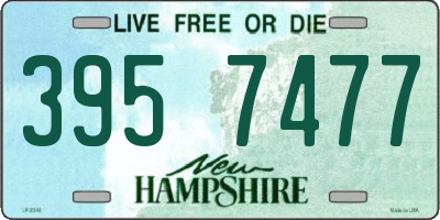 NH license plate 3957477