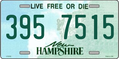 NH license plate 3957515