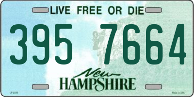 NH license plate 3957664