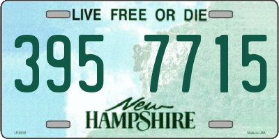 NH license plate 3957715