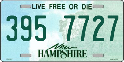 NH license plate 3957727