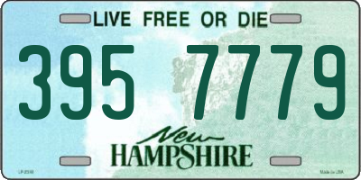 NH license plate 3957779