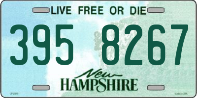 NH license plate 3958267