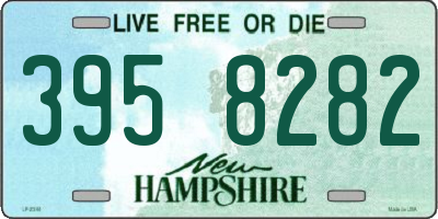 NH license plate 3958282