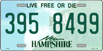 NH license plate 3958499
