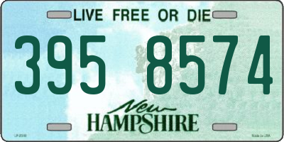 NH license plate 3958574