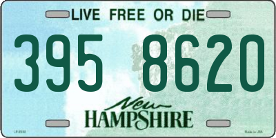 NH license plate 3958620