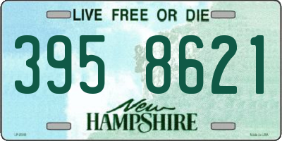 NH license plate 3958621